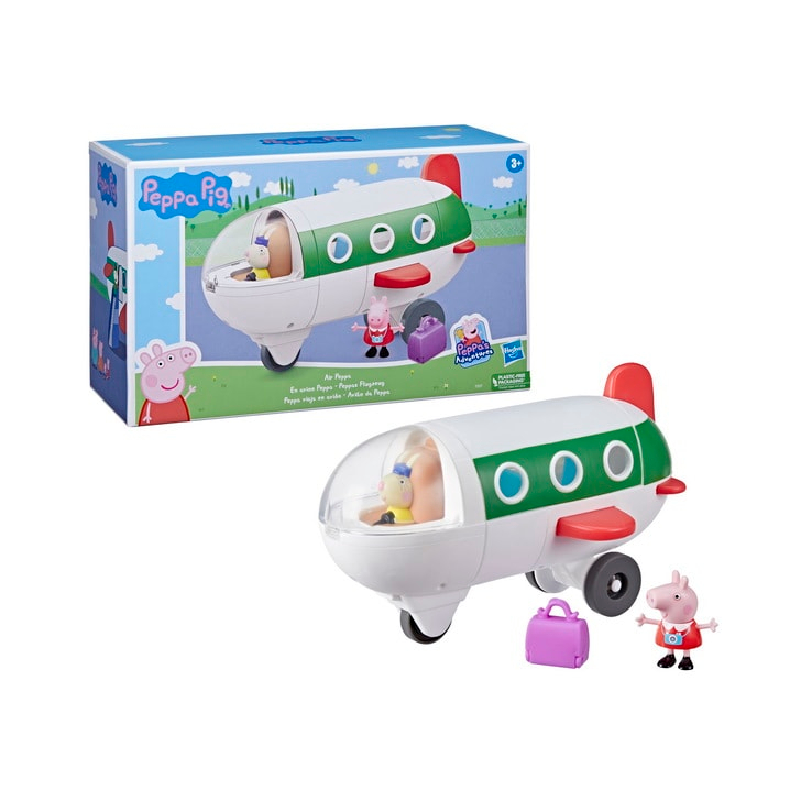 PEPPA PIG SET MERGEM CU AVIONUL