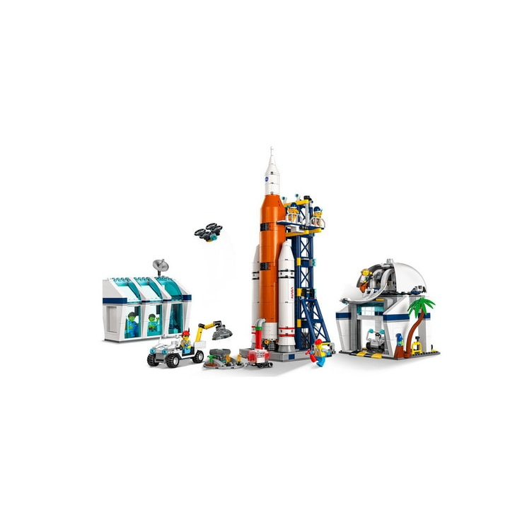 Set de construit - Lego City, Centrul de Lansare al Rachetelor  60351