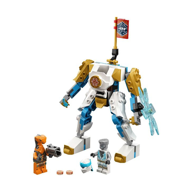 Set de construit - Lego Ninjago, Robotul Evo Power Up al lui Zane 71761