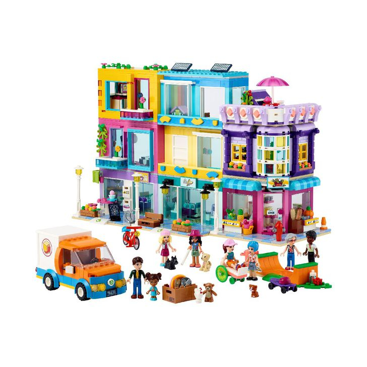 Set de construit - Lego Friends Cladirea de pe Strada Principala  41704