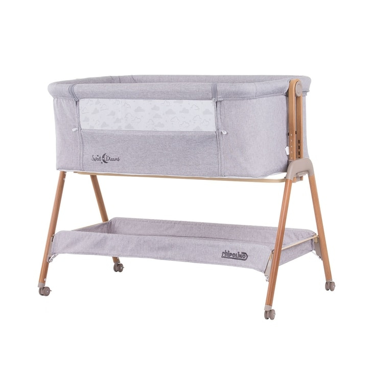 Patut Co-Sleeper Chipolino Sweet Dreams grey wood