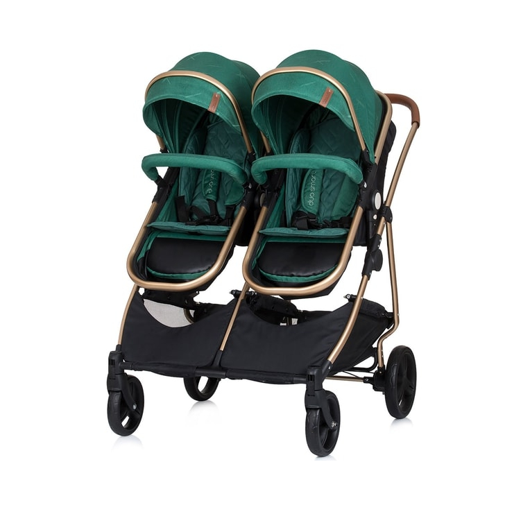 Carucior gemeni Chipolino Duo Smart 3 in 1 avocado