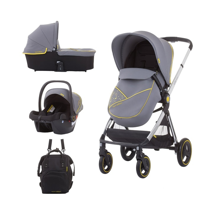 Carucior Chipolino Elite 3 in 1 platinum