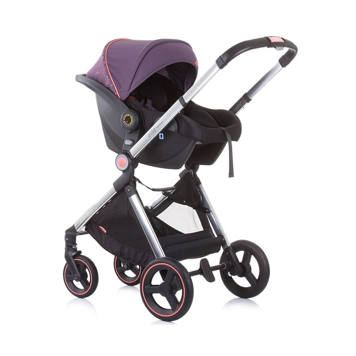 Carucior Chipolino Elite 3 in 1 lilac