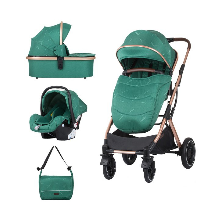 Carucior Chipolino Zara 3 in 1 avocado