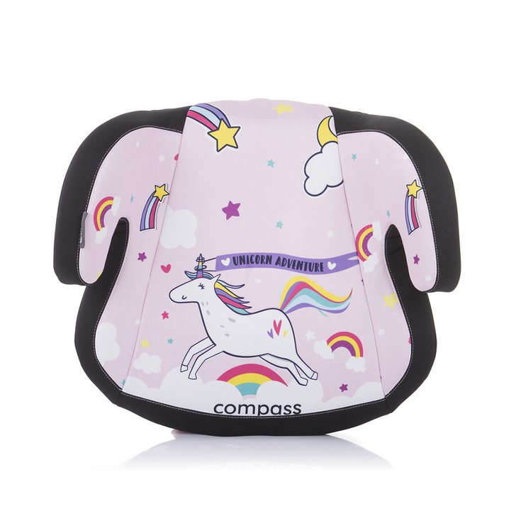 Inaltator auto Chipolino Compass unicorn cu sistem Isofix