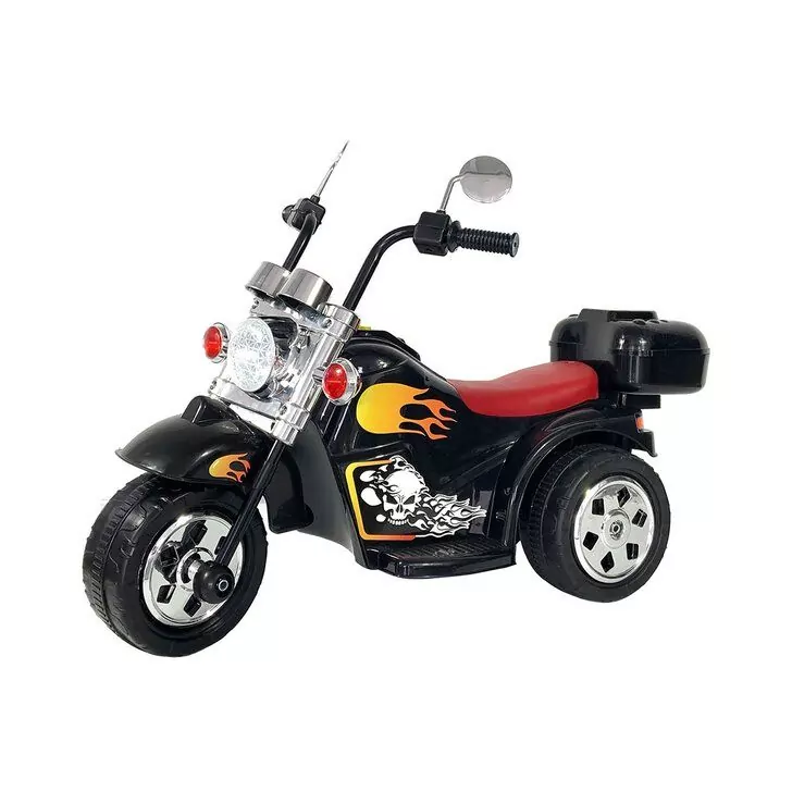 Motocicleta electrica Chipolino Chopper black