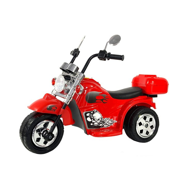 Motocicleta electrica Chipolino Chopper red