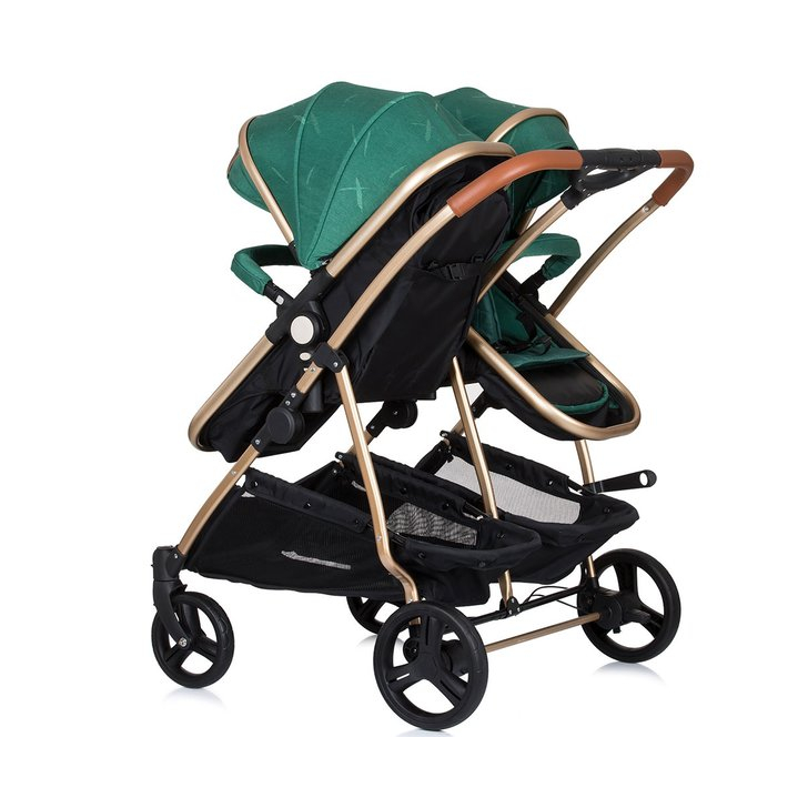 Carucior gemeni Chipolino Duo Smart 2 in 1 avocado