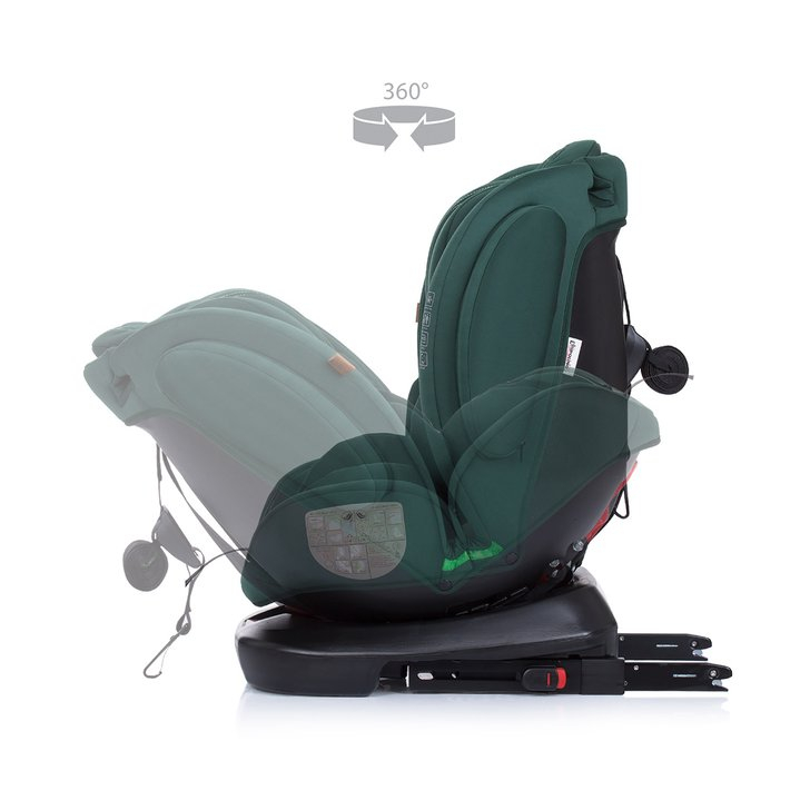 Scaun auto Chipolino 4Kid 0-36 kg avocado I-Size cu sistem Isofix