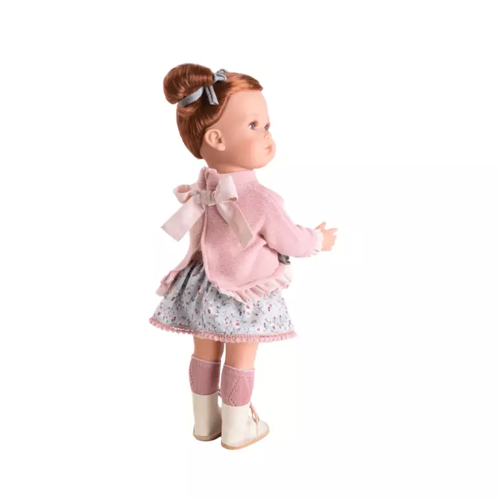 Papusa Bella, Cu Par Scurt Roscat, 45 Cm, Antonio Juan