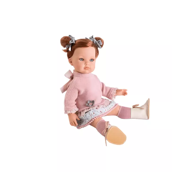 Papusa Bella, Cu Par Scurt Roscat, 45 Cm, Antonio Juan