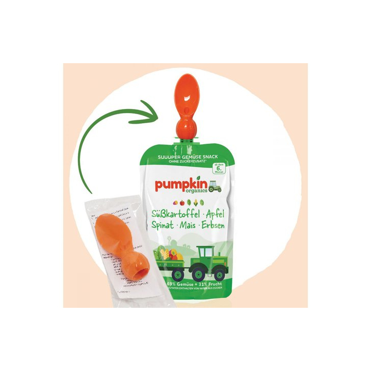 Lingurita pentru Pauch Pumpkin Organics