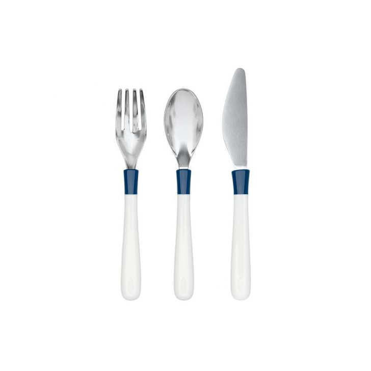 Set 3 Tacamuri Mari pentru Copii Navy