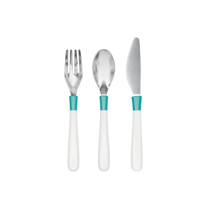 Set 3 Tacamuri Mari pentru Copii Teal