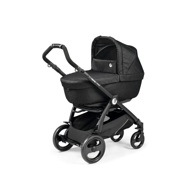 Carucior 3 in 1 Peg Perego Book 51 Titania Primoviaggio SL, 0-22 kg, Futura Ardesia, Gri inchis