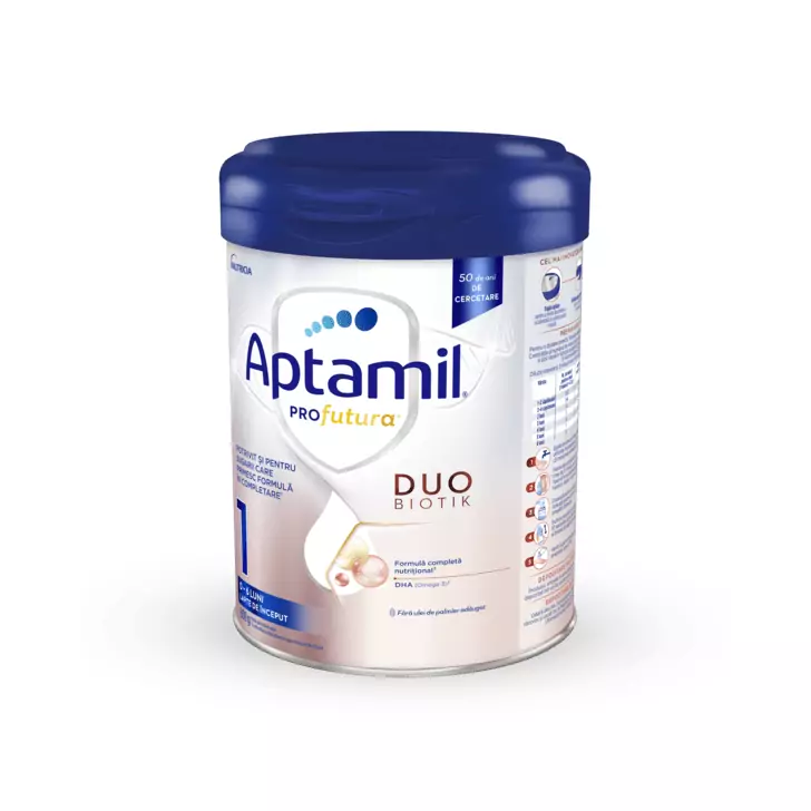 Lapte praf Nutricia Aptamil Profutura 1, 800g, 0luni+