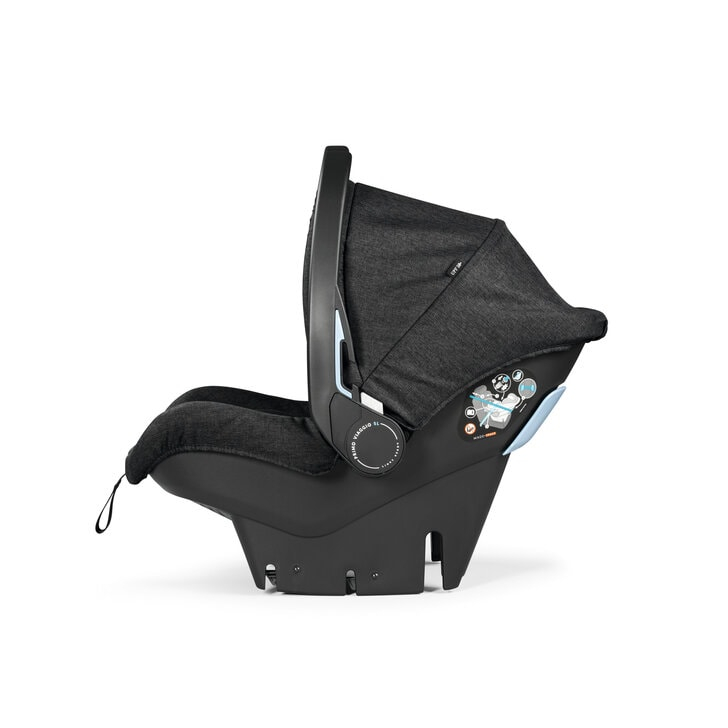 Carucior 3 in 1 Peg Perego Book 51 Titania Primoviaggio SL, 0-22 kg, Futura Ardesia, Gri inchis