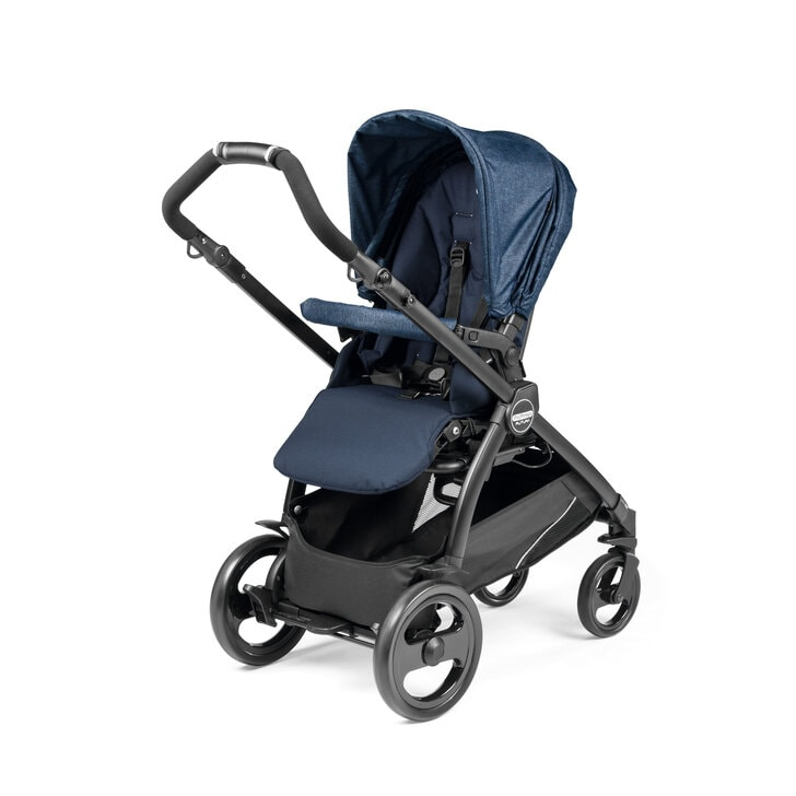 Carucior 3 in 1 Peg Perego Book 51 Titania Primoviaggio SL, 0-22 kg, Futura Indigo, Bleumarin