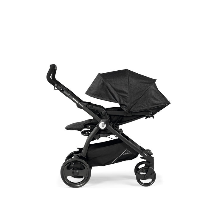 Carucior 3 in 1 Peg Perego Book 51 Titania Primoviaggio SL, 0-22 kg, Futura Ardesia, Gri inchis