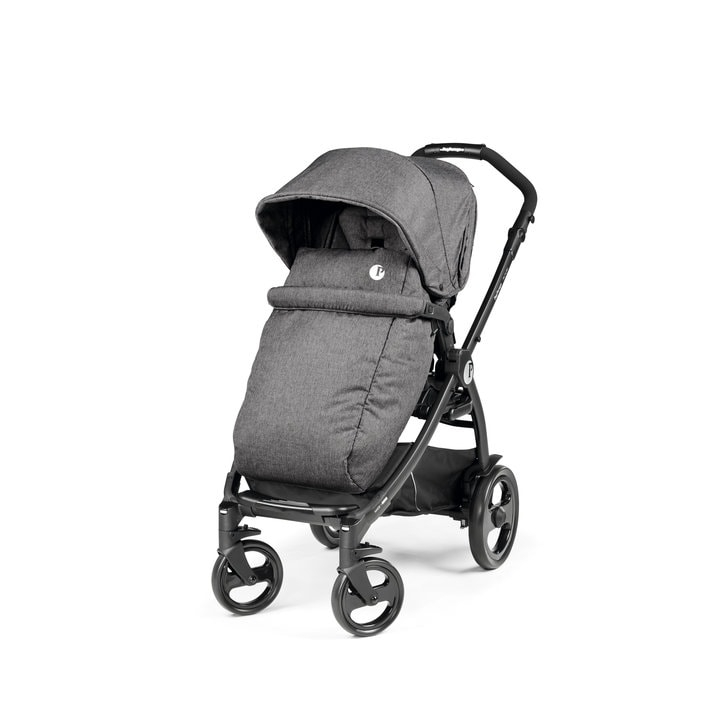 Carucior 3 in 1 Peg Perego Book 51 Titania Primoviaggio SL, 0-22 kg, Futura Quartz, Gri