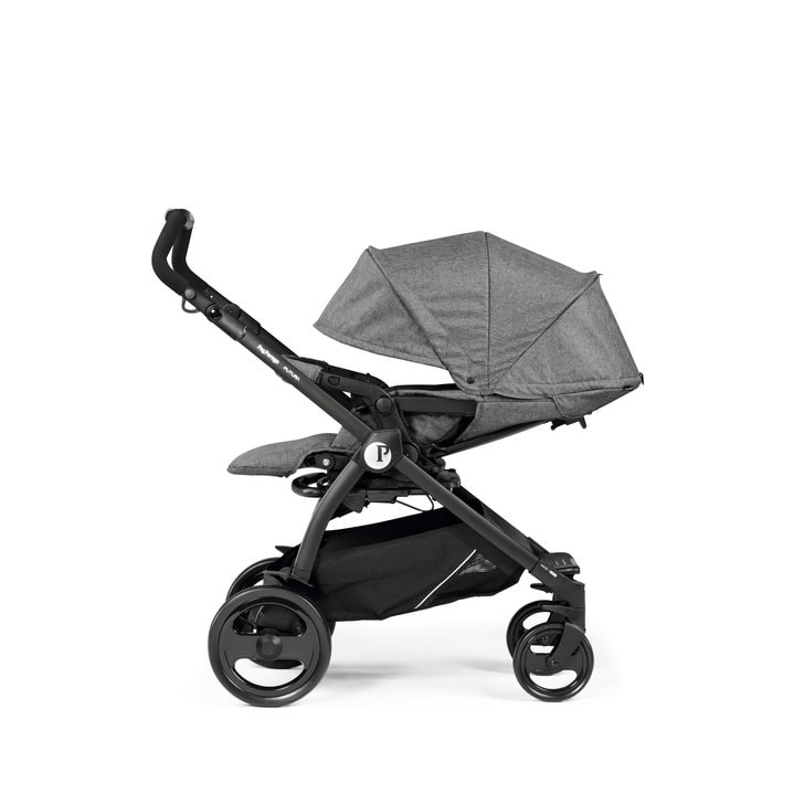 Carucior 3 in 1 Peg Perego Book 51 Titania Primoviaggio SL, 0-22 kg, Futura Quartz, Gri