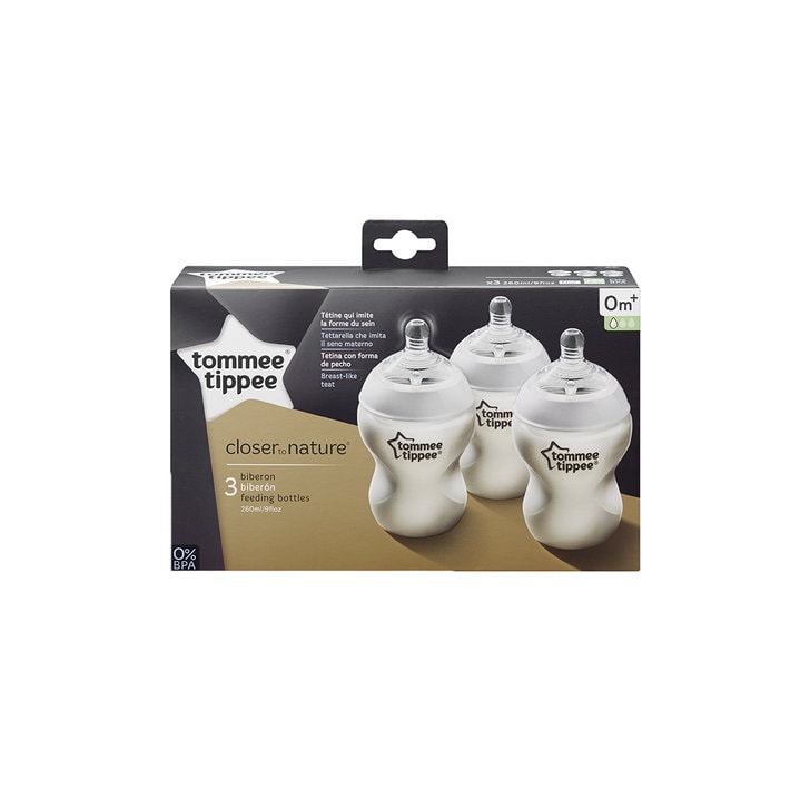 Biberon, Tommee Tippee, 3 buc, 260ml PP