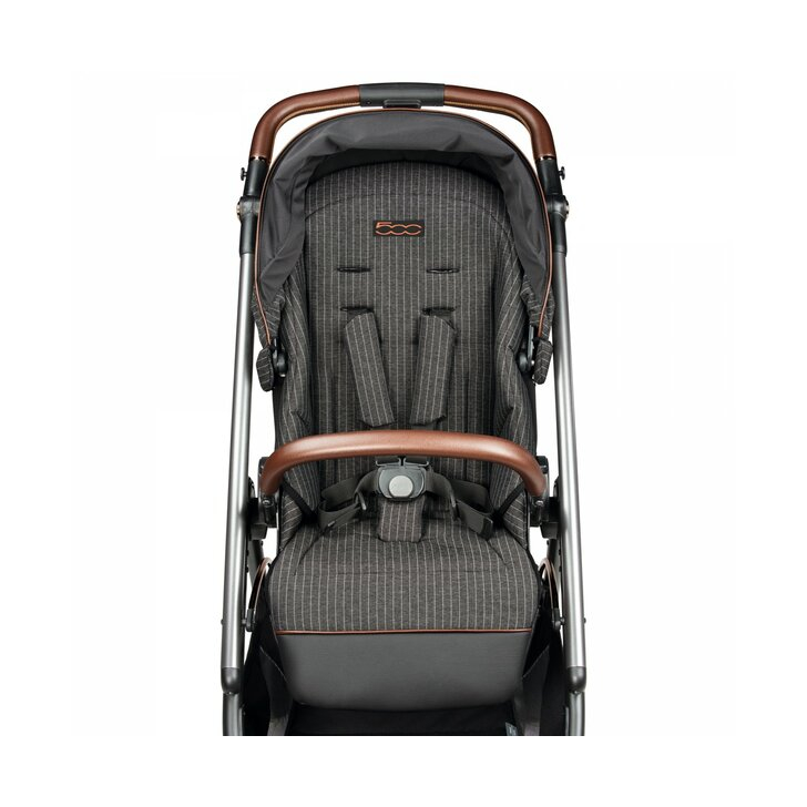 Carucior 3 in 1 Peg Perego Veloce, Primoviaggio SL, 0 - 22 kg, 500, Negru/Gri