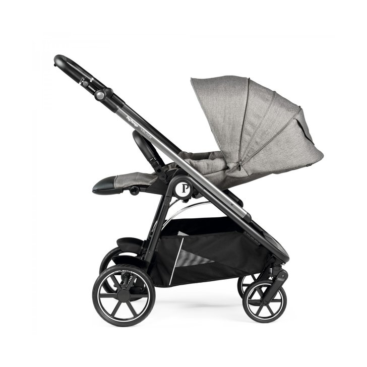 Carucior 3 in 1 Peg Perego Veloce, Primoviaggio SL, 0 - 22 kg, City Grey, Gri / Alb