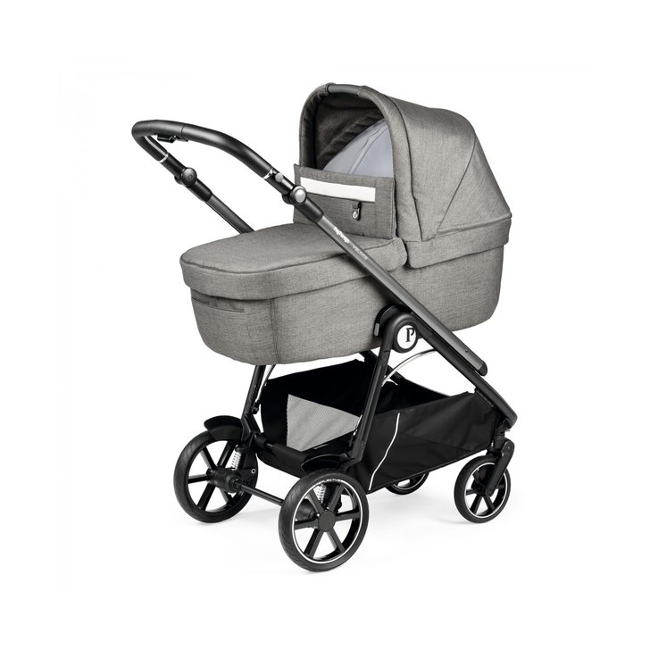Carucior 3 in 1 Peg Perego Veloce, Primoviaggio SL, 0 - 22 kg, City Grey, Gri / Alb
