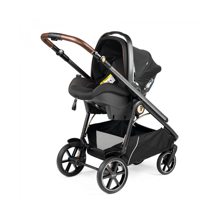Carucior 3 in 1 Peg Perego Veloce, Primoviaggio SL, 0 - 22 kg, 500, Negru/Gri