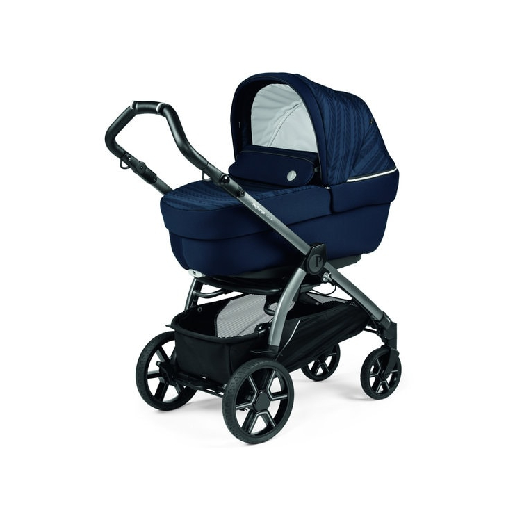 Carucior 3 in 1 Peg Perego Book, Lounge, 0 - 22 kg, Eclipse, Bleumarin