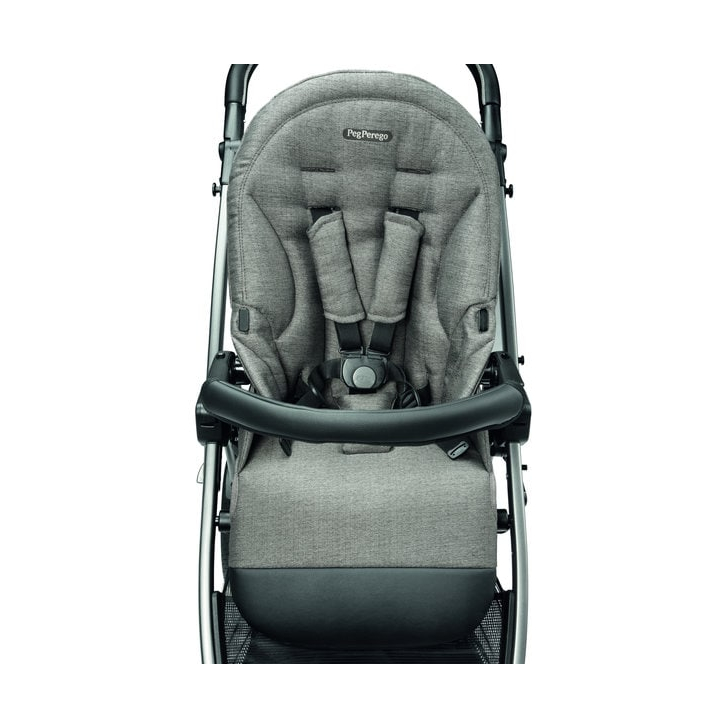 Carucior 3 in 1 Peg Perego Book, Primoviaggio SL, 0 - 22 kg, City Grey, Gri / Alb *