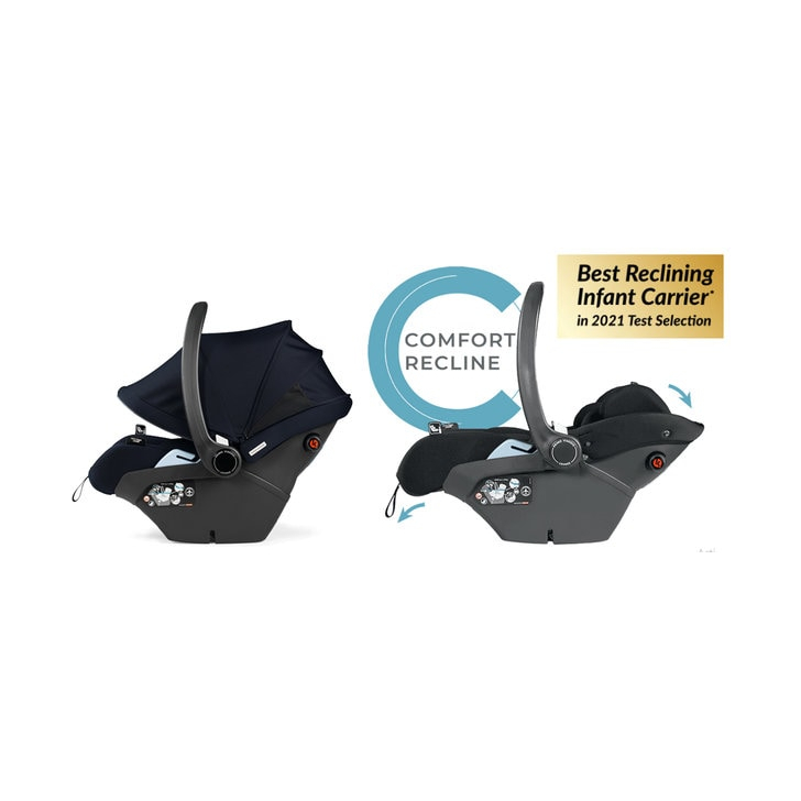 Carucior 3 in 1 Peg Perego Book, Lounge, 0 - 22 kg, Eclipse, Bleumarin