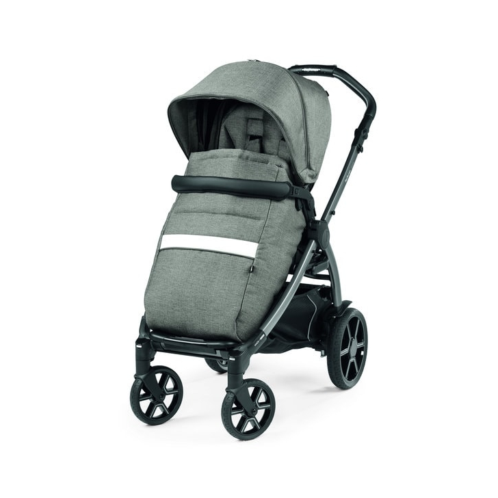 Carucior 3 in 1 Peg Perego Book, Primoviaggio SL,  0 - 22 kg, City Grey, Gri / Alb *