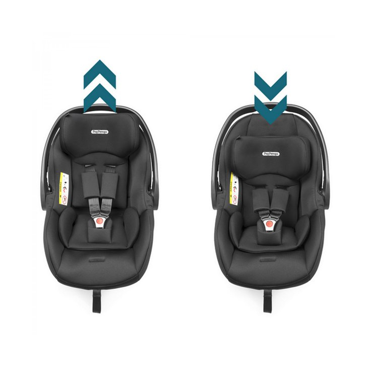 Carucior 3 in 1 Peg Perego Veloce, Primoviaggio SL, 0 - 22 kg, 500, Negru/Gri