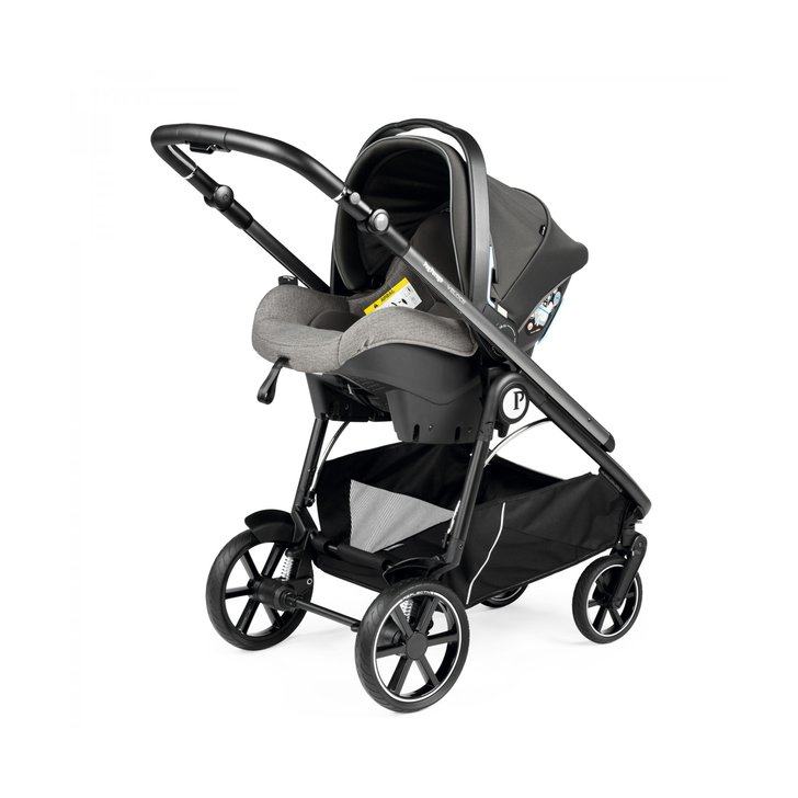 Carucior 3 in 1 Peg Perego Veloce, Primoviaggio SL,  0 - 22 kg, City Grey, Gri / Alb