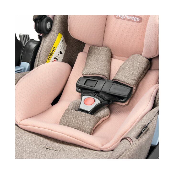 Carucior 3 in 1 Peg Perego Veloce, Lounge, 0 - 22 kg, Mon Amour, Bej / Roz