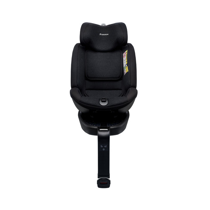 Scaun auto Daiichi First7 360 Bamboo I-Size, 0 - 25 kg, Black, Negru