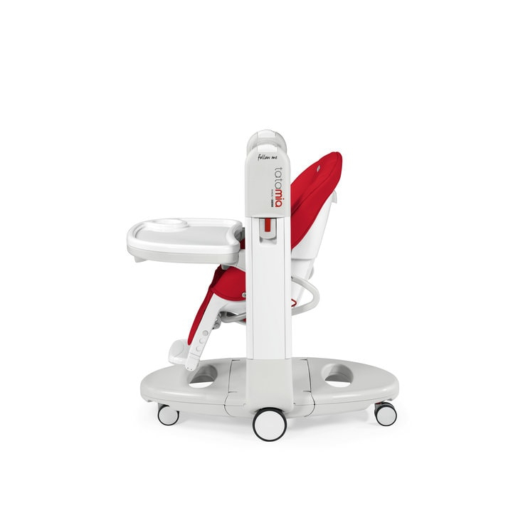 Scaun de masa 3 in 1 Peg Perego Tatamia Follow Me, 0-15 Kg, Fragola, Visiniu