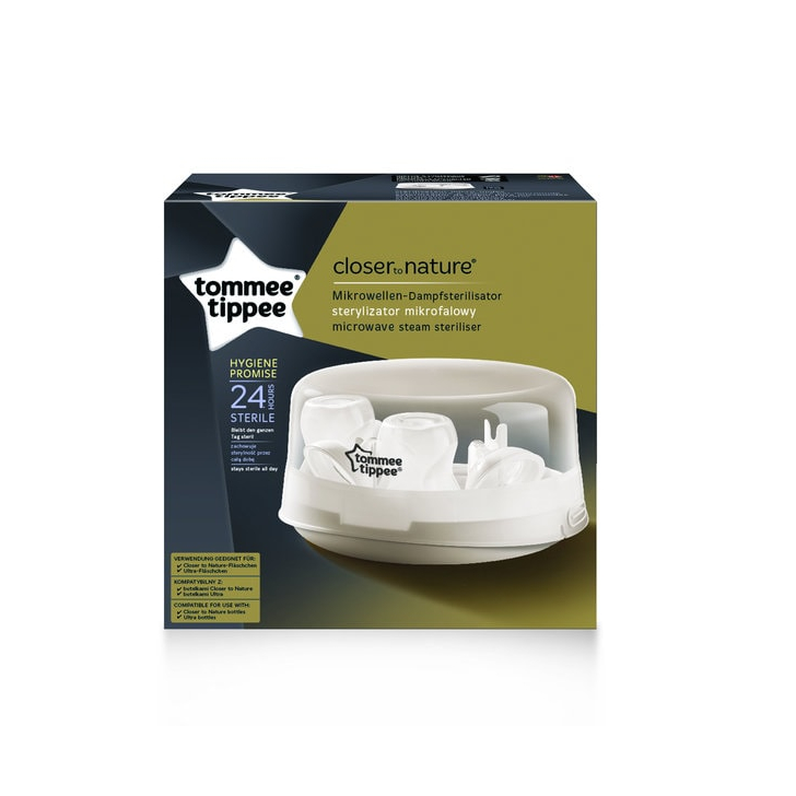 Sterilizator Biberoane Pentru Cuptorul Cu Microunde, Tommee Tippee