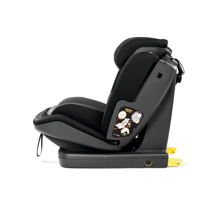 Scaun de masina Viaggio 1-2-3 Via, Peg Perego, Crystal Black