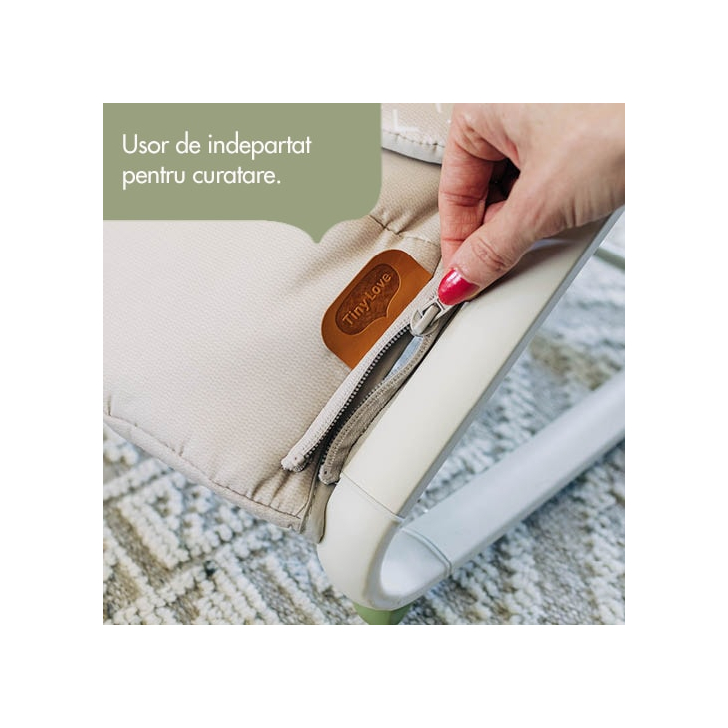Balansoar si sezlong 2 in 1 Tiny Love Boho Chic, 0 luni +, Bej