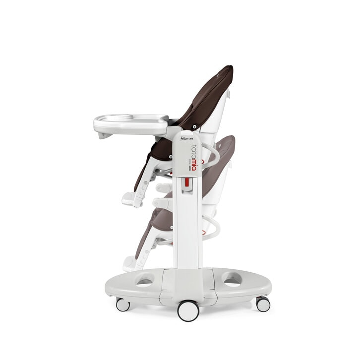 Scaun de masa 3 in 1 Peg Perego Tatamia Follow Me, 0-15 Kg, Cacao, Maro