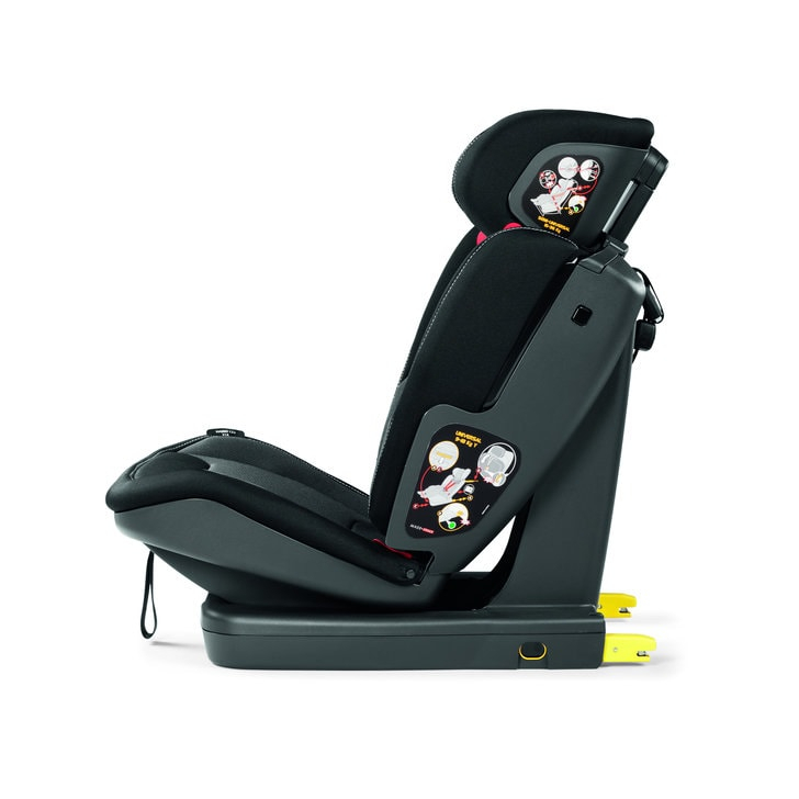 Scaun de masina Viaggio 1-2-3 Via, Peg Perego, Crystal Black