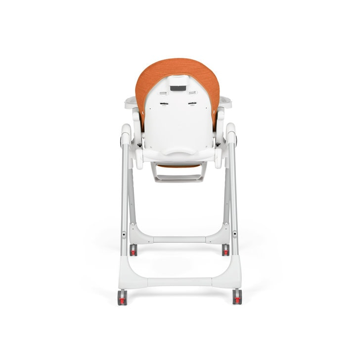 Scaun de masa 2 in 1 Peg Perego Prima Pappa Zero Follow Me, 0-15 Kg, Wonder Orange, Portocaliu