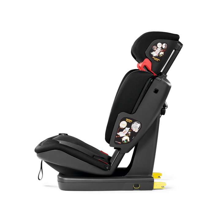 Scaun de masina Viaggio 1-2-3 Via, Peg Perego, Crystal Black