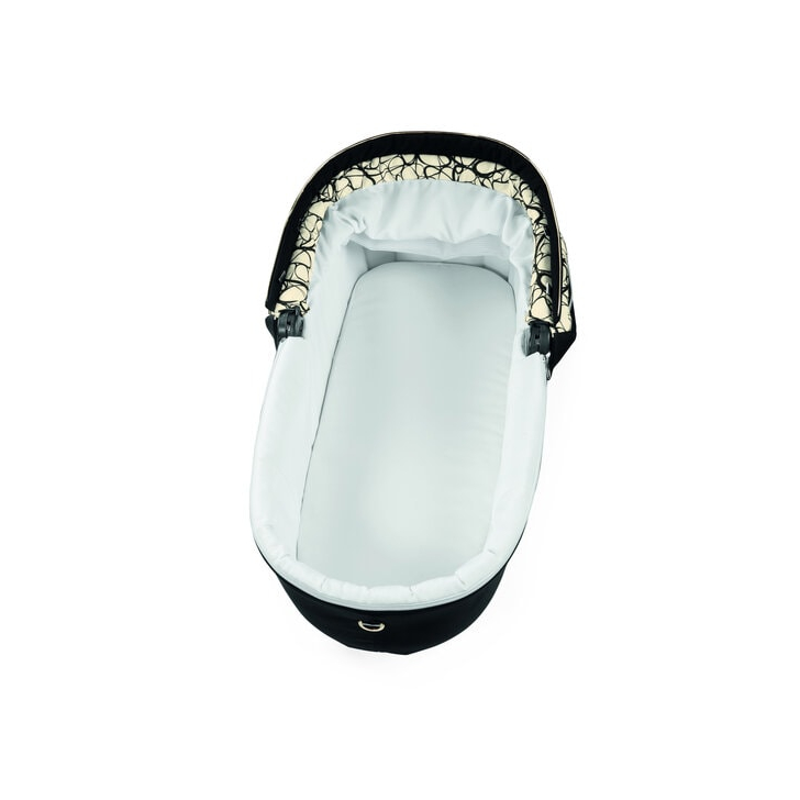 Carucior 3 in 1 Peg Perego Book, Lounge, 0 - 22 kg, Graphic Gold, Negru / Bej