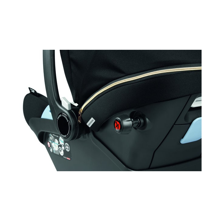 Carucior 3 in 1 Peg Perego Book, Lounge, 0 - 22 kg, Graphic Gold, Negru / Bej