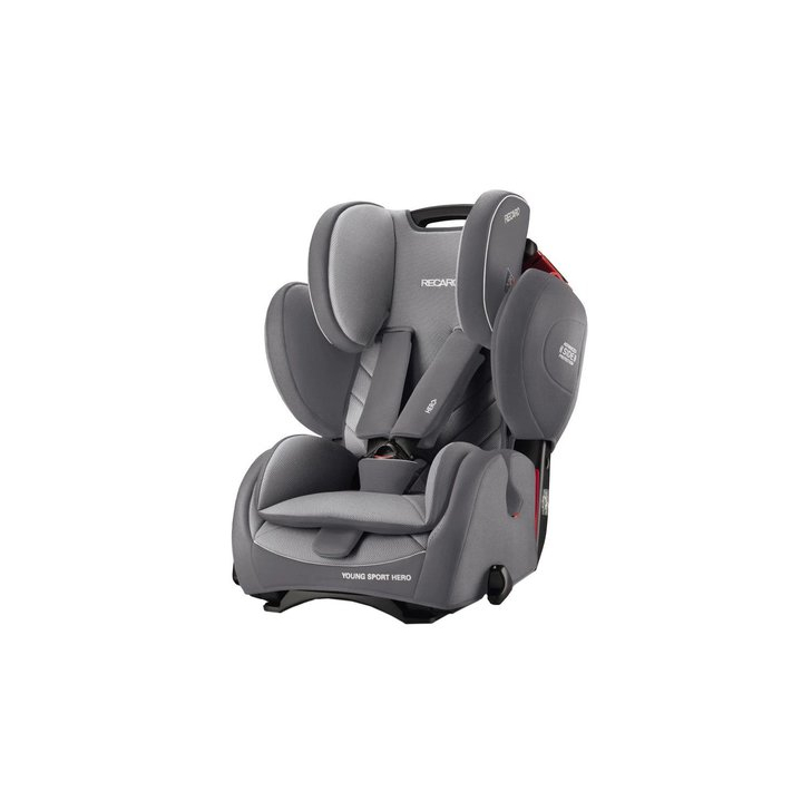 Scaun Auto Copii Young Sport Hero Aluminium Grey
